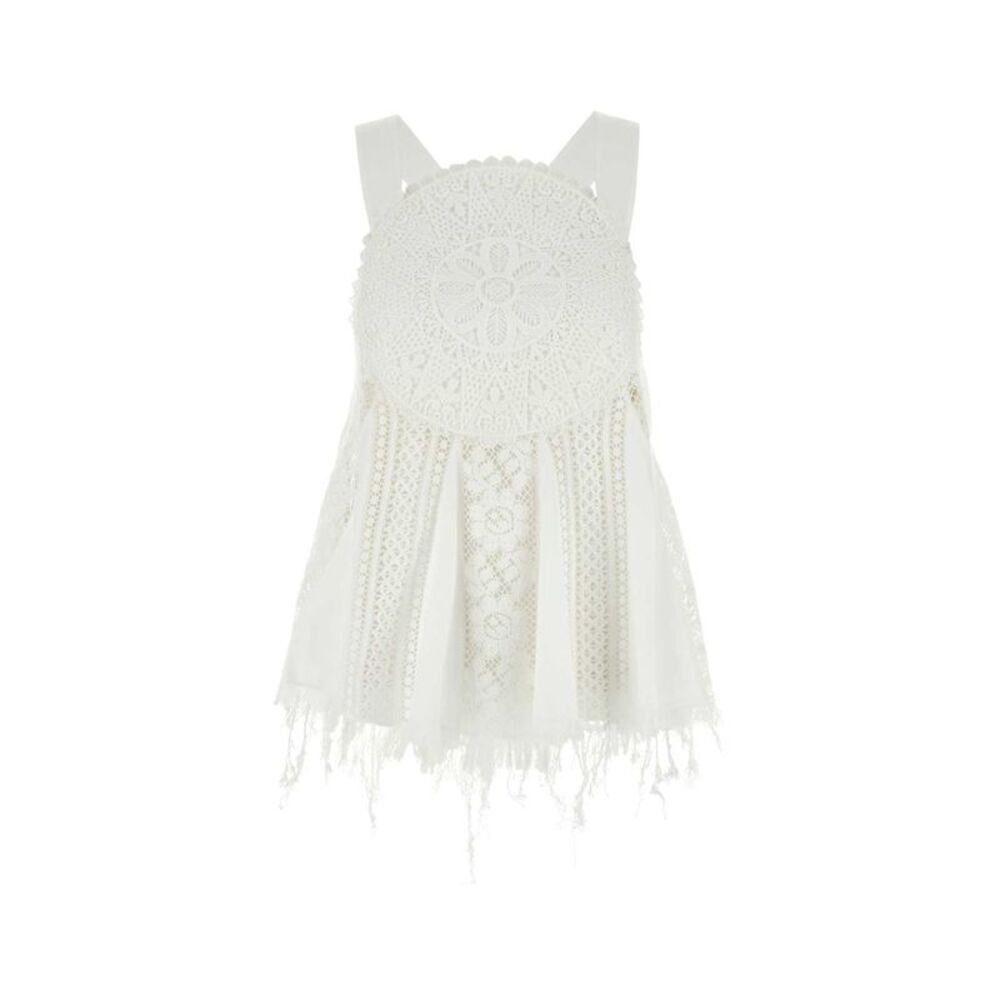 Loewe Paula's Ibiza Women White Cotton Paula S Ibiza Top